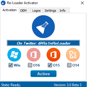 Reloader Activator/تفعيل الويندوز والأوفيس