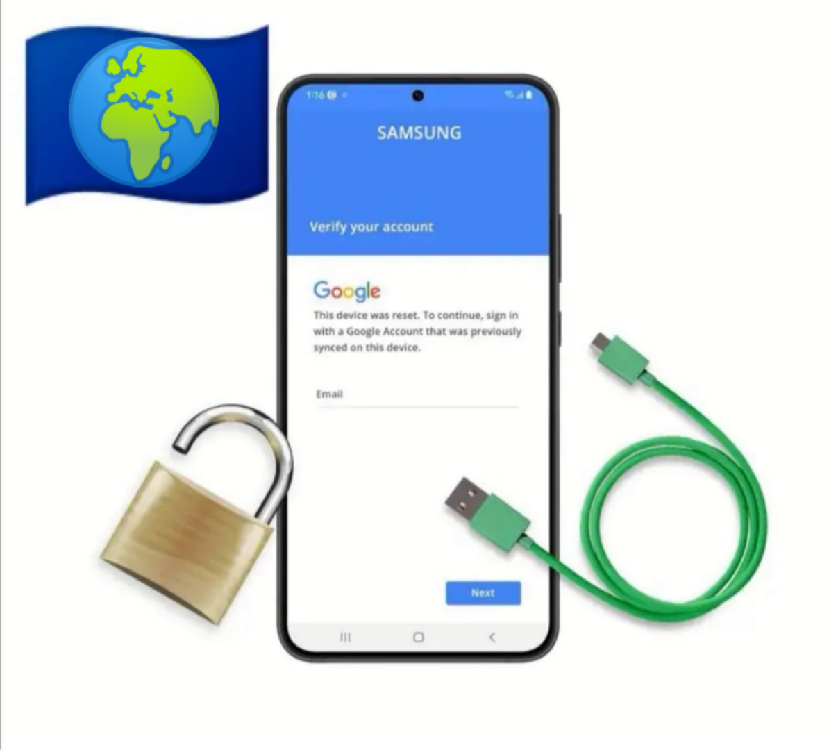 Samsung FRP USB Remote WW 🌍 Only