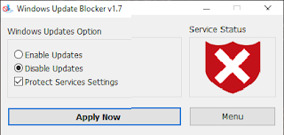 Windows Update Blocker/إيقاف تحديثات الويندوز